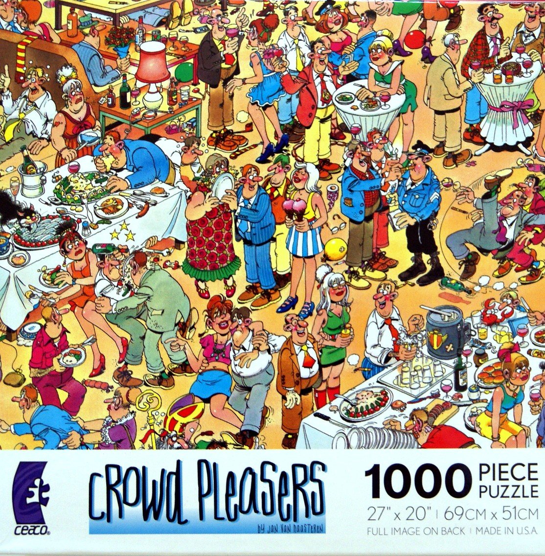 Amazon.com: Crowd Pleasers HAPPY BIRTHDAY Puzzle 1000 Pieces